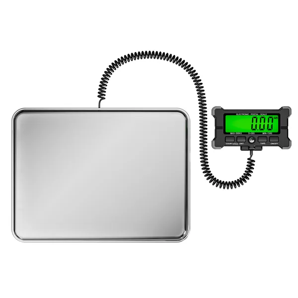 Balanza Postal Portátil 200 kg, Acero Inoxidable